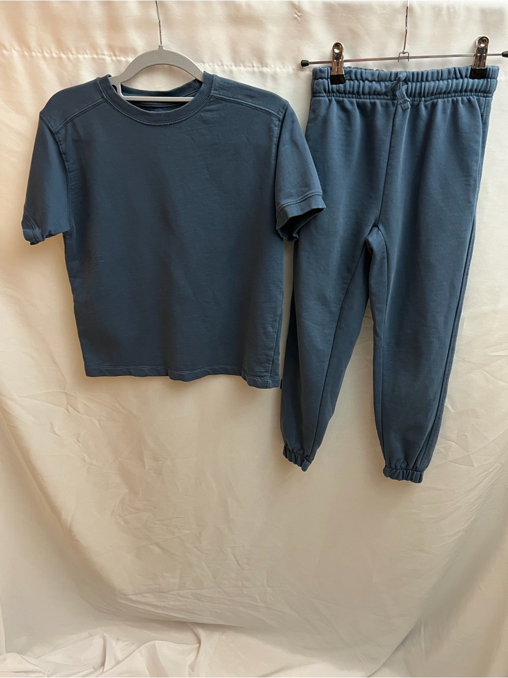 Zara Kids Blue Matching T-Shirt & Jogger Sweatpants Set Size 9-10 / 140